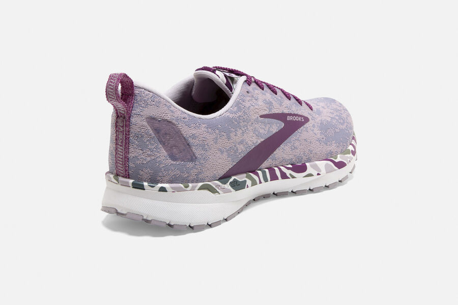 Brooks Revel 4 Road Running Shoes Womens Purple/White 276319-CAV